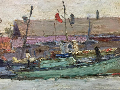 Ship Port by Peter Stolyarenko, illustrating maritime harbor scenes.