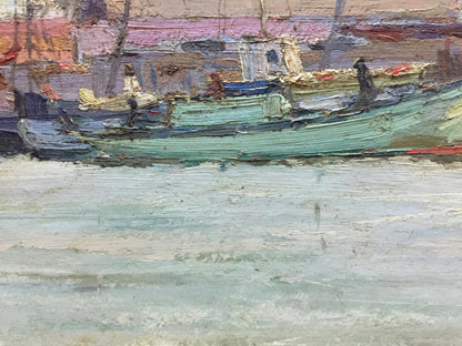 Ship Port by Peter Stolyarenko, capturing dynamic harbor scenes.
