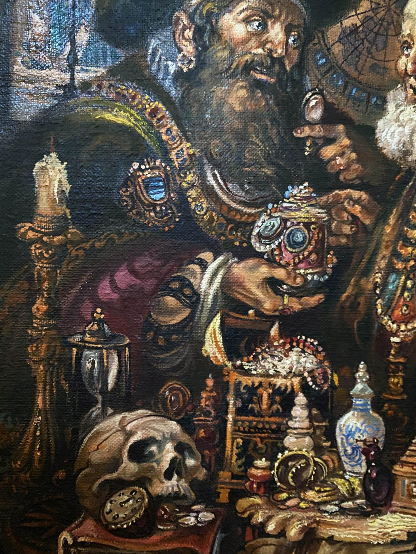 Oil painting Changed Alexander Arkadievich Litvinov
