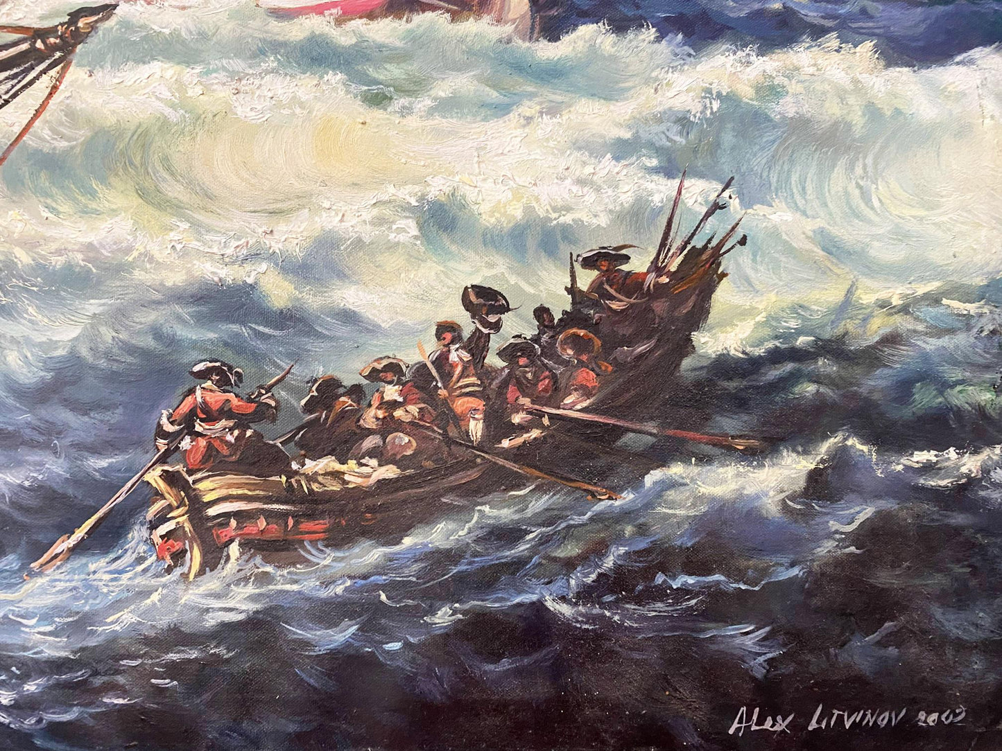 oil sea landscape buy