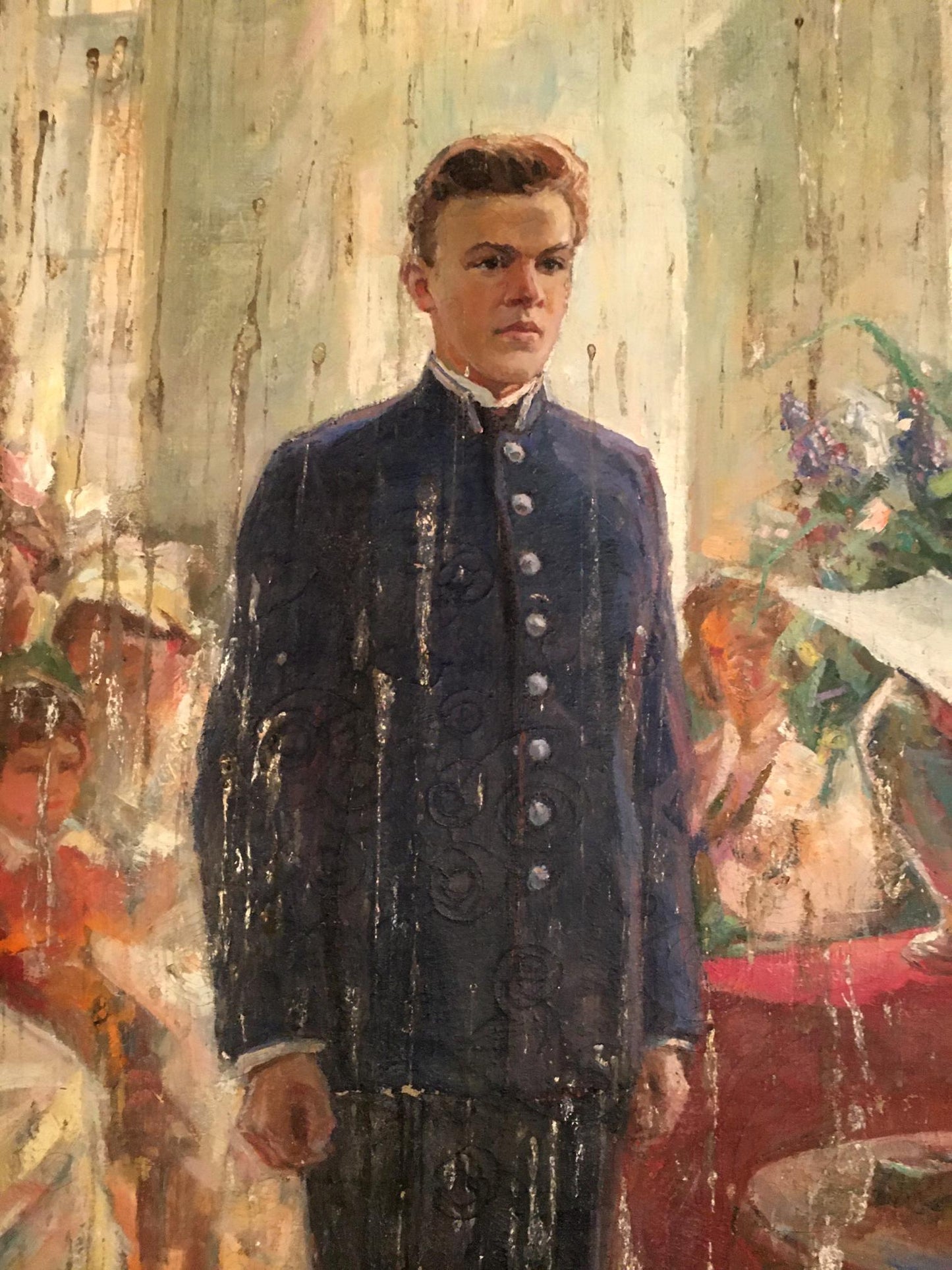 Oil painting Performance Daniil Bednoshey