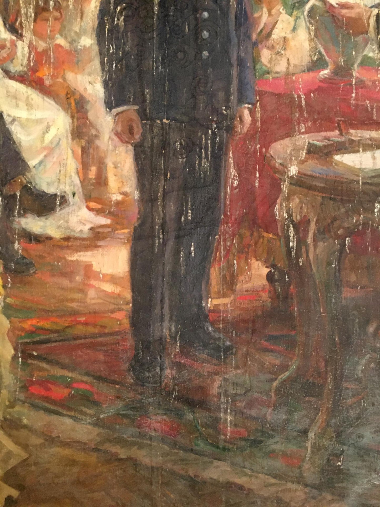 Oil painting Performance Daniil Bednoshey