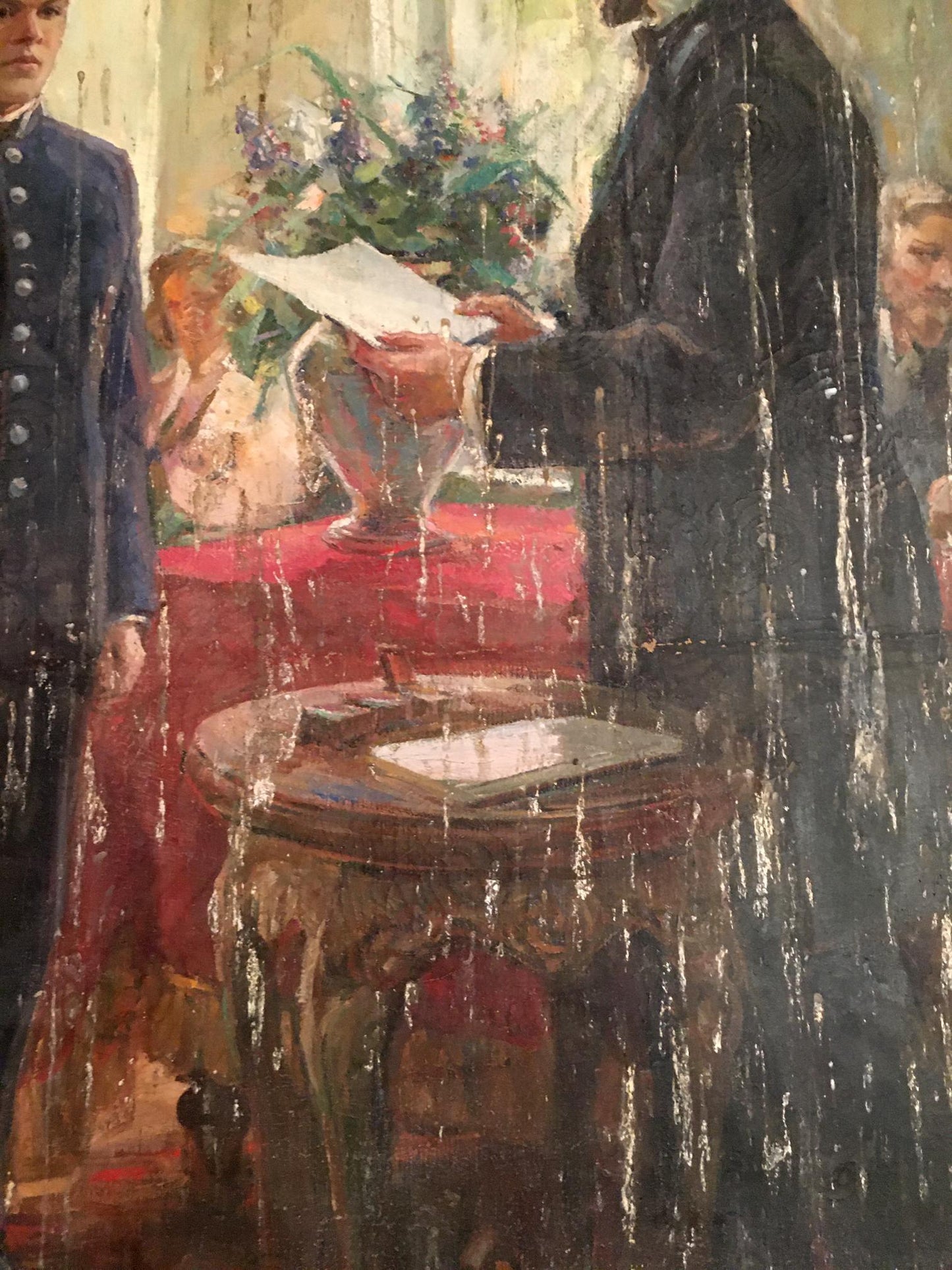 Oil painting Performance Daniil Bednoshey