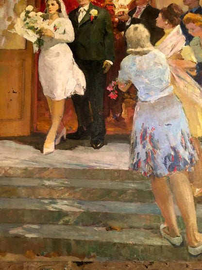 Oil painting Wedding Lizogub Konstantin