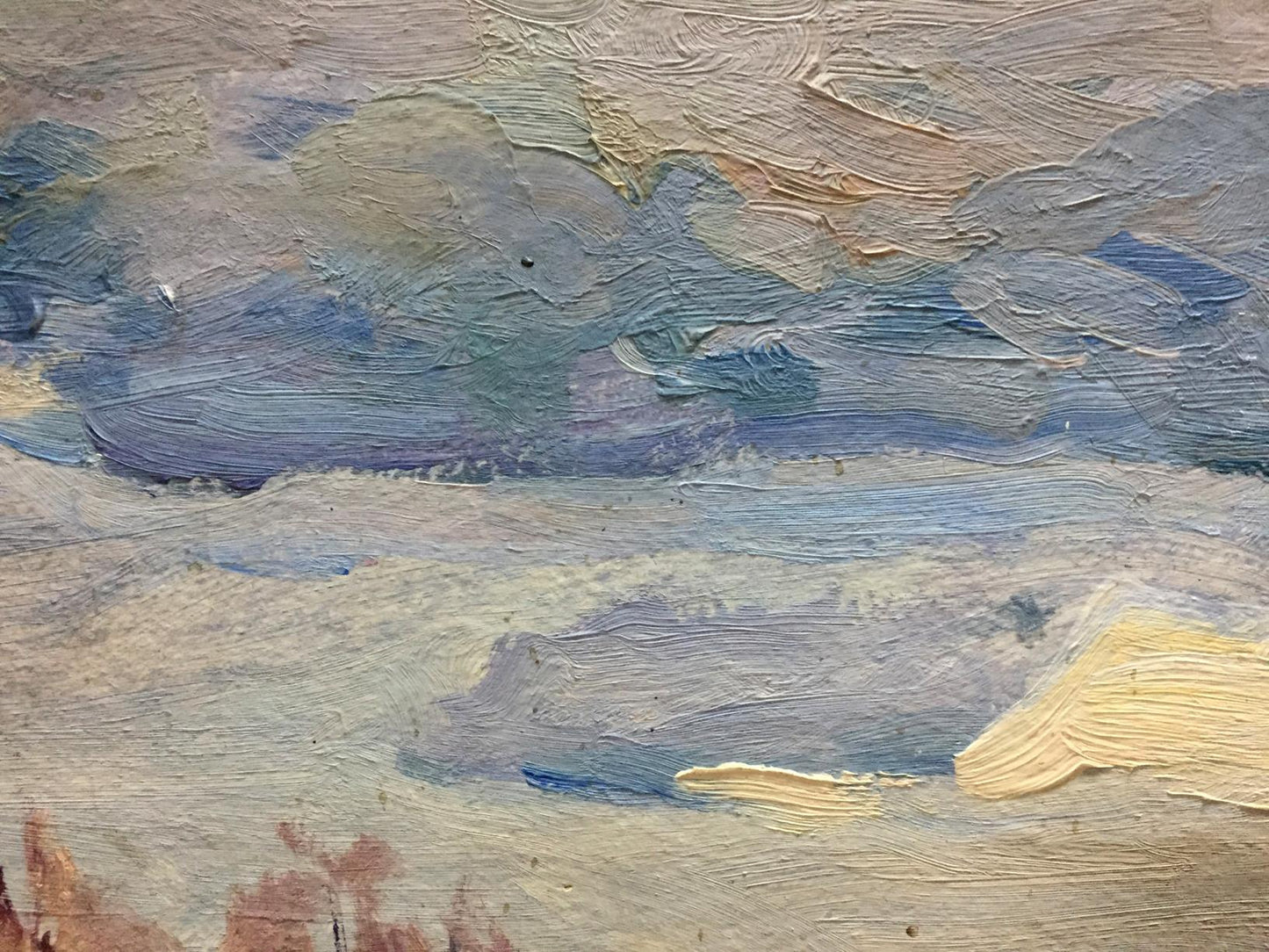 Oil painting Spring Moses Faybovich Gantman