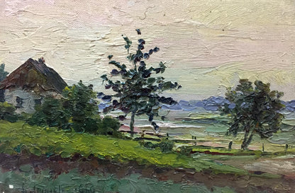Oil painting Morning Lednev Dmitry