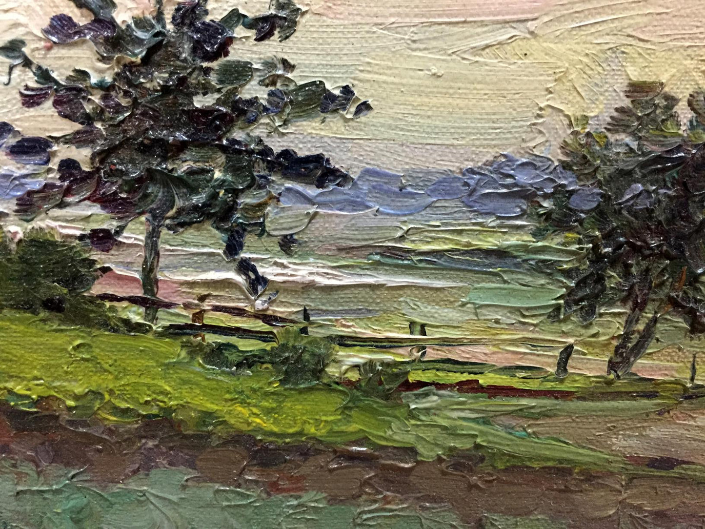 Oil painting Morning Lednev Dmitry