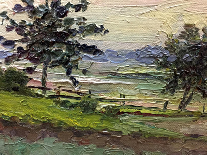 Oil painting Morning Lednev Dmitry