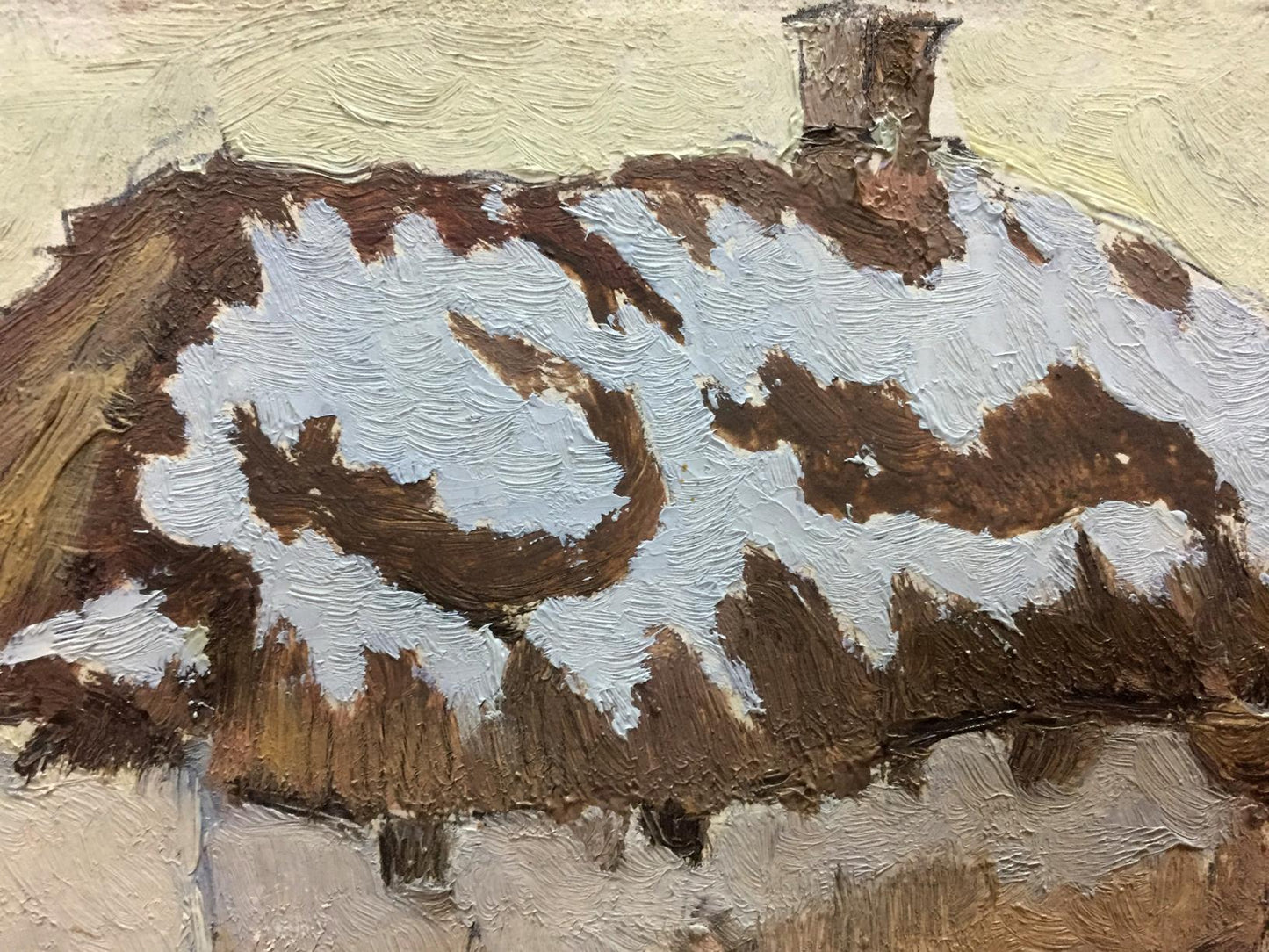 Oil painting House Tereshchenko Vasily Alekseevich