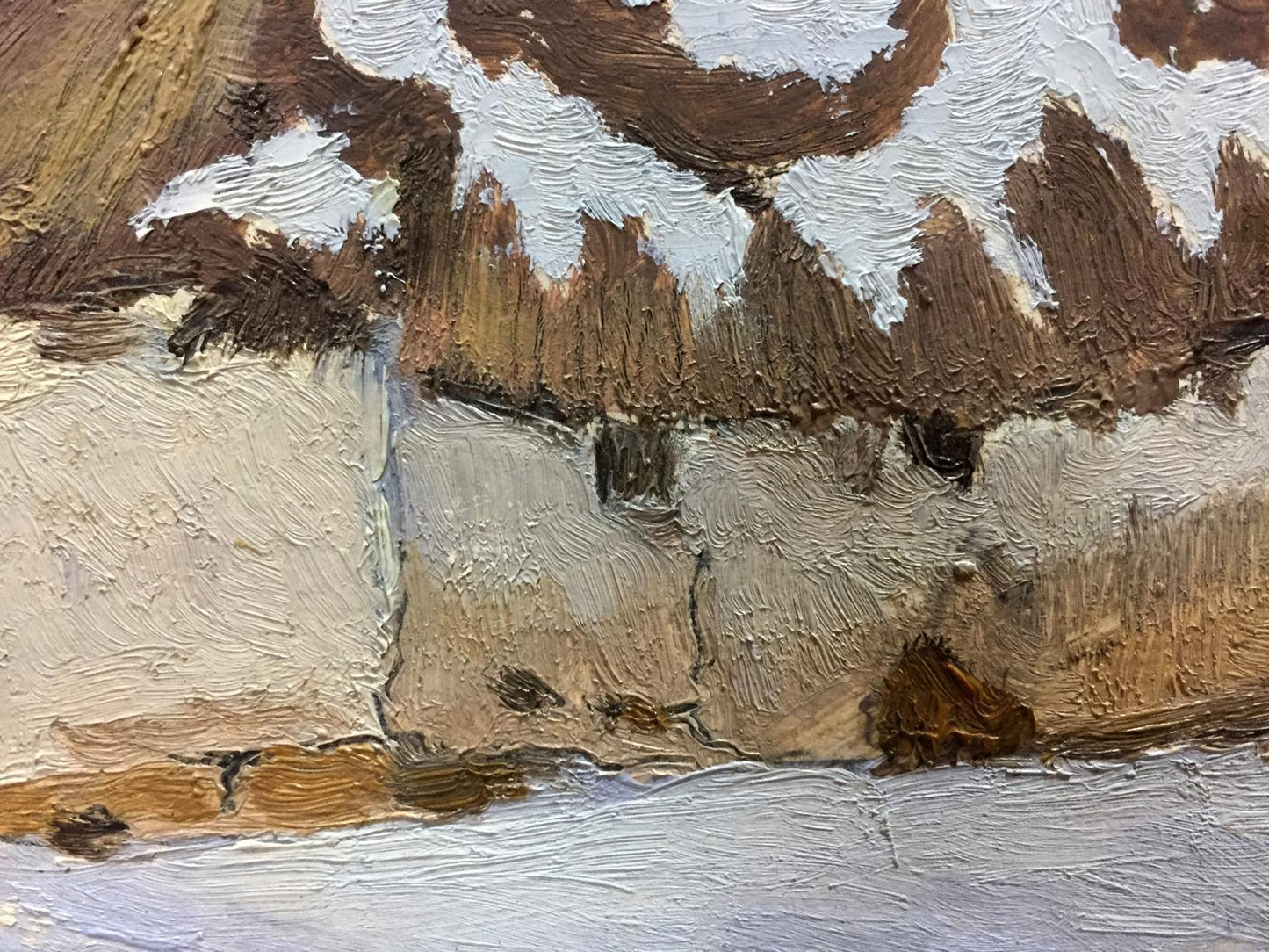 Oil painting House Tereshchenko Vasily Alekseevich