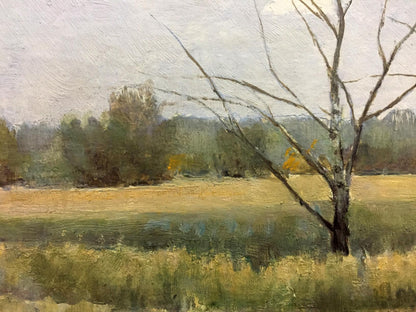 Oil painting Field near the forest Tereshchenko Vasily Alekseevich