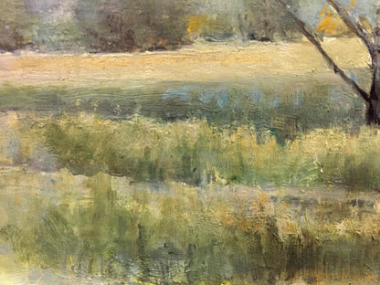 Oil painting Field near the forest Tereshchenko Vasily Alekseevich