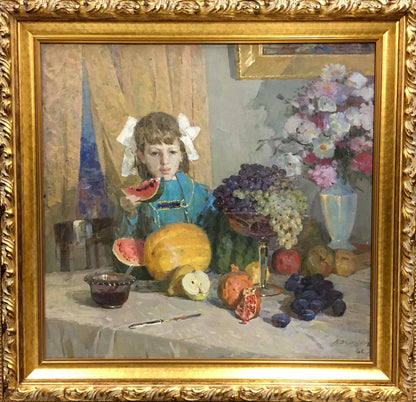 Oil painting Gifts of Autumn Wolstein Moses Lvovich