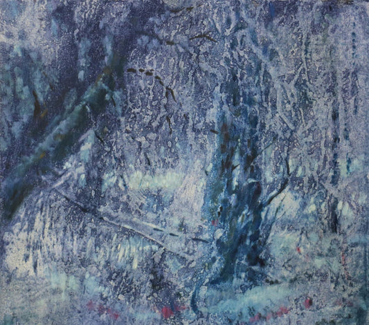 Oil painting Snow covered Anatolii Duhnevich