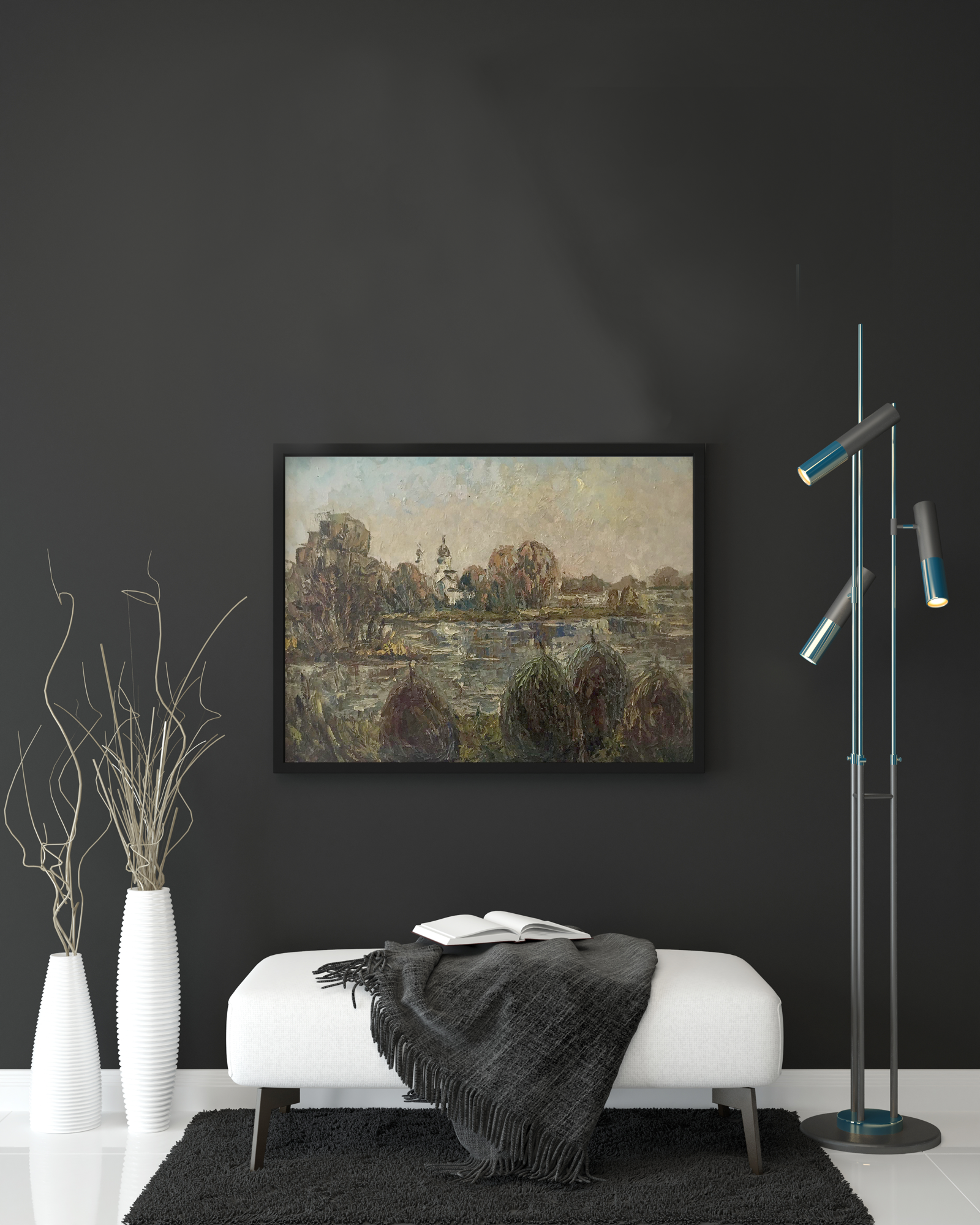 Village landscape 