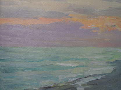 Oil Painting Evening Nature Landscape 