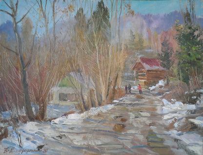 Oil painting February