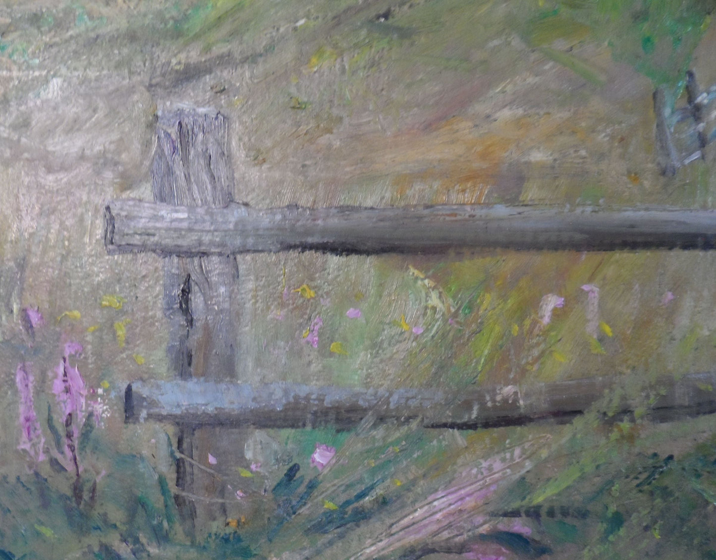 A Glimpse of Summer: V. V. Mishurovsky's Oil Depiction of the Carpathians