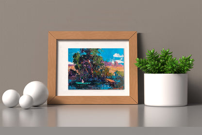 Oil painting Summer 