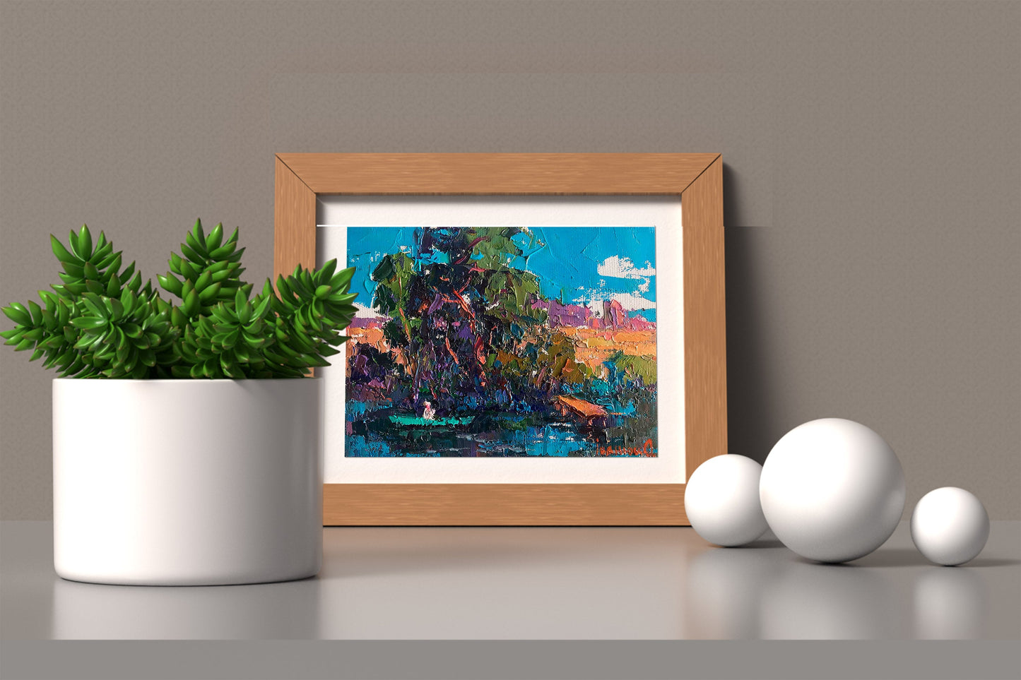 Oil painting 