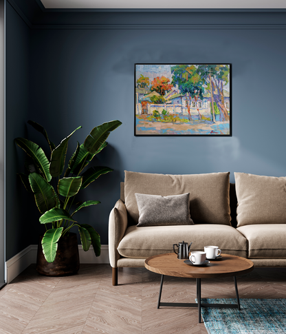 Oil painting Mariupol