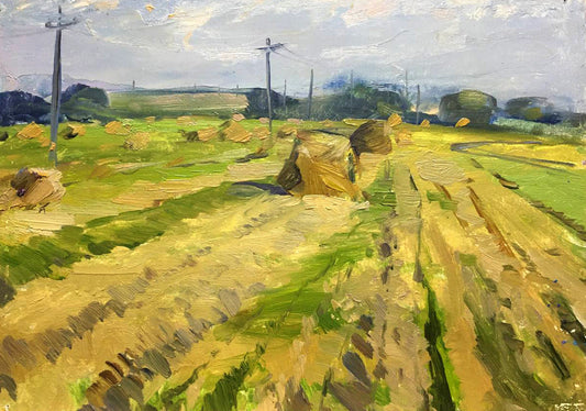 Oil painting Summer day Bloshenko Anatoly Mikhailovich