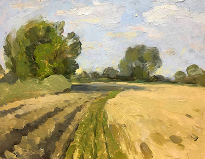 Oil painting Sunny summer day Bloshenko Anatoly Mikhailovich