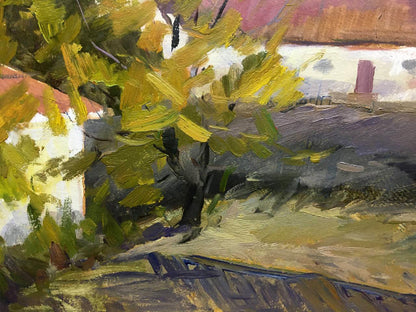 Oil painting Country life Bloshenko Anatoly Mikhailovich