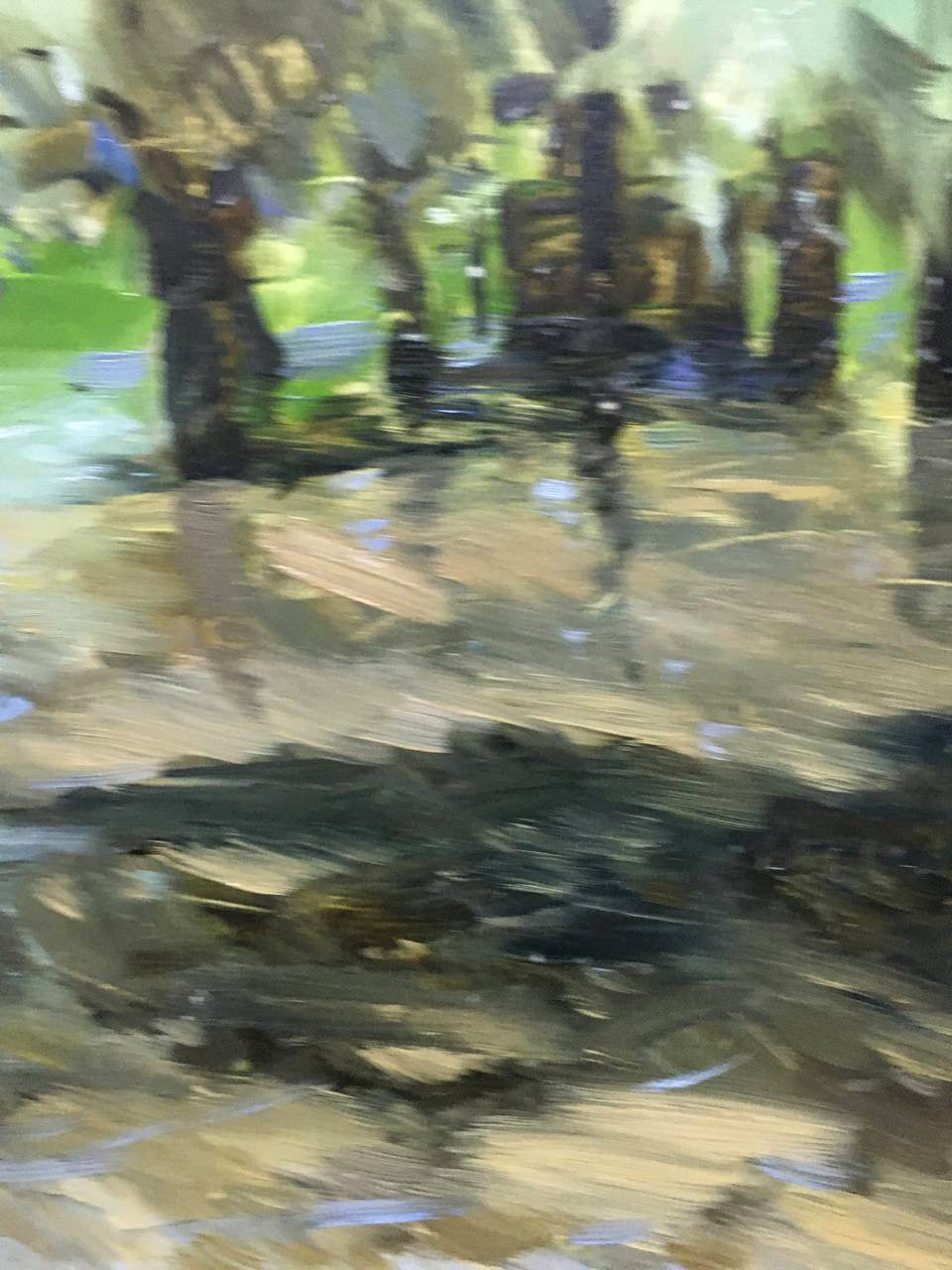 Oil painting In the woods Anatoly Bloshenko