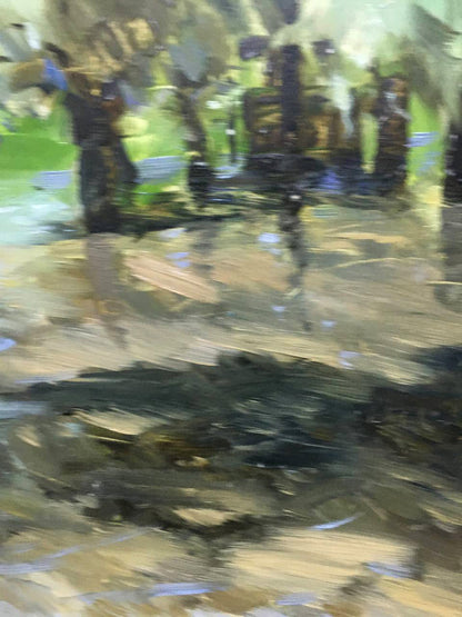 Oil painting In the woods Anatoly Bloshenko