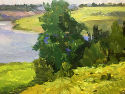 Oil painting Sunny day Bloshenko Anatoly Mikhailovich