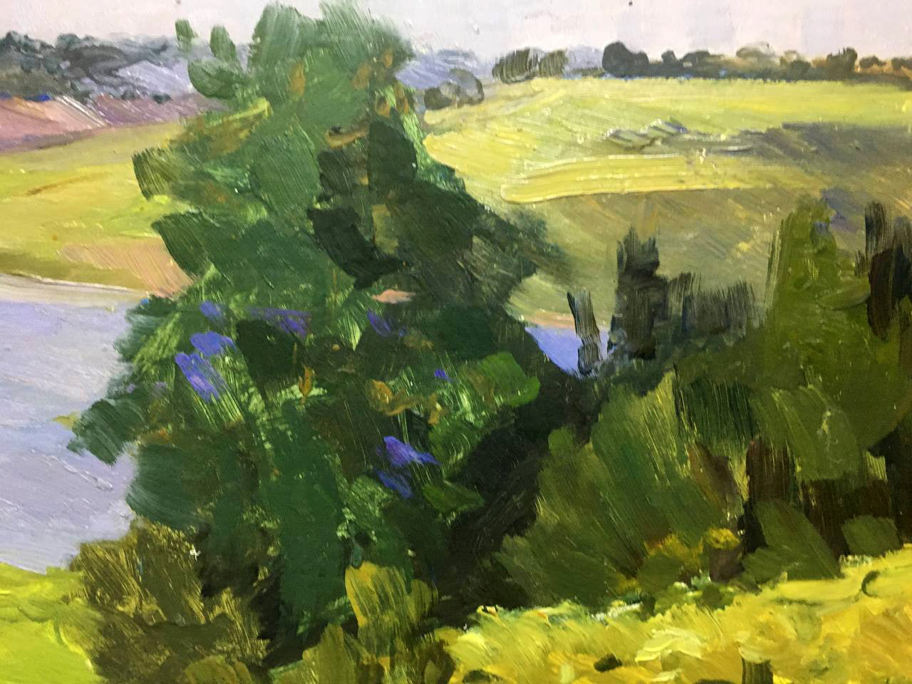 Oil painting Sunny day Bloshenko Anatoly Mikhailovich