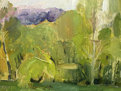 Oil painting The first rays of the sun Bloshenko Anatoly Mikhailovich