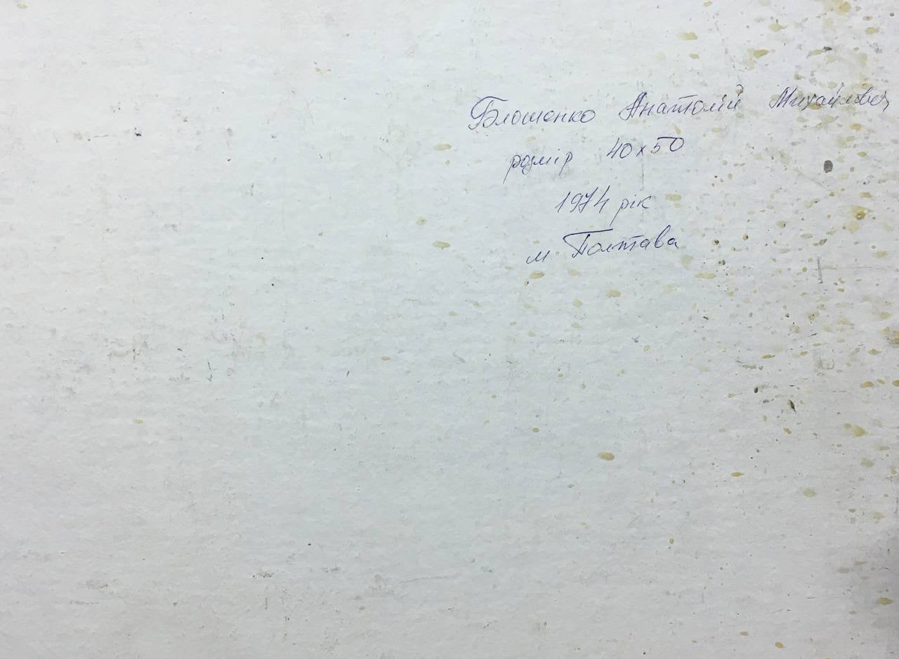 Oil painting In the country Bloshenko Anatoly Mikhailovich