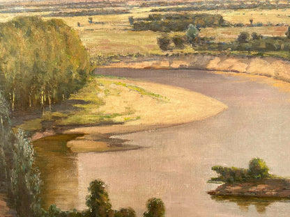 Oil painting Poltava region Los' Ivan Grigorievich