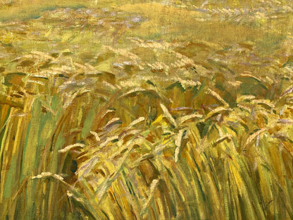 Oil painting Ukrainian fields Pavlyuk Nikolay Artemovich