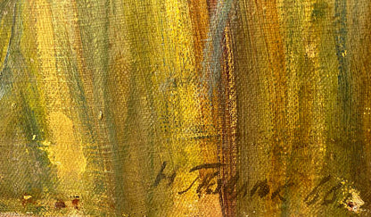 Oil painting Ukrainian fields Pavlyuk Nikolay Artemovich