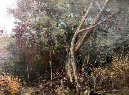 Oil painting Forest landscape Cherkas A. G.