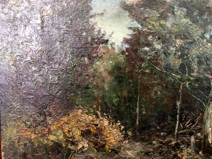 Oil painting Forest landscape Cherkas A. G.