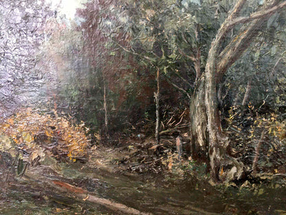Oil painting Forest landscape Cherkas A. G.