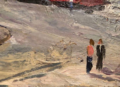 Oil painting Urban landscape Litvinenko Vladimir Nikolaevich