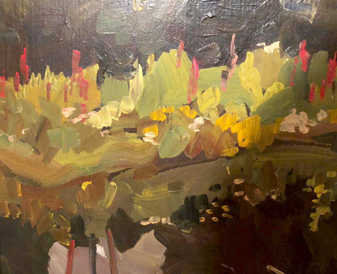 Oil painting Etude Mykola Reznik