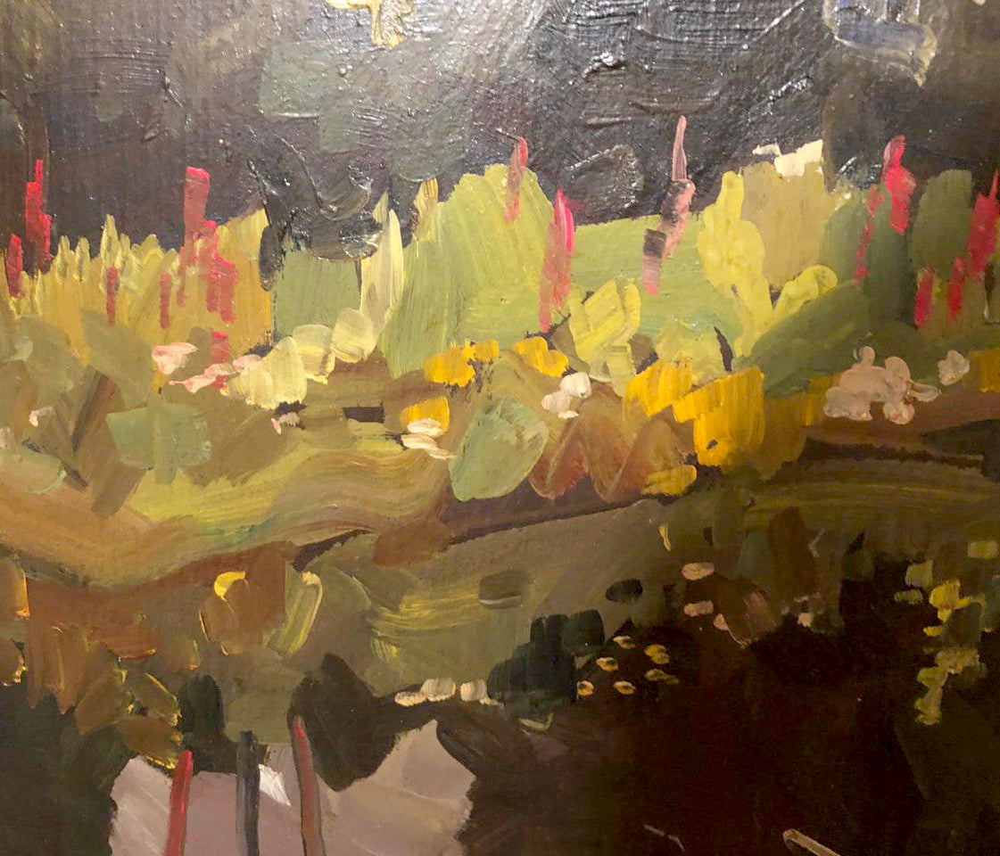 Oil painting Etude Mykola Reznik