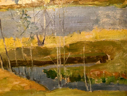 Oil painting Summer landscape Singaevsky Pavel Filippovich