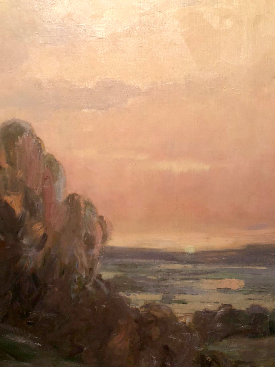 Oil painting Sunset Maltsev Nikolai Alexandrovich