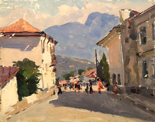 Oil painting Summer landscape Yarovaya Natalya Stepanovna