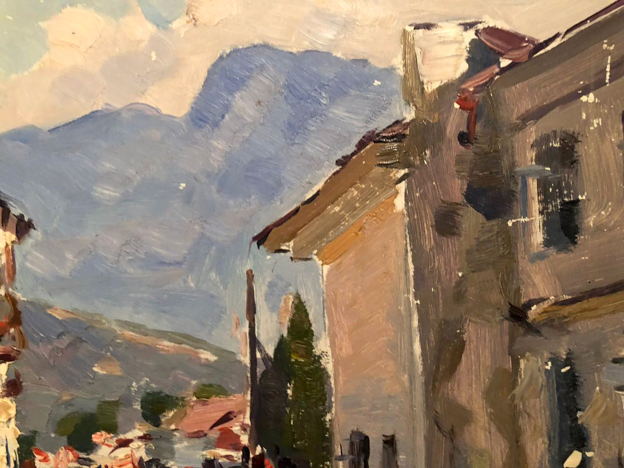 Oil painting Summer landscape Yarovaya Natalya Stepanovna