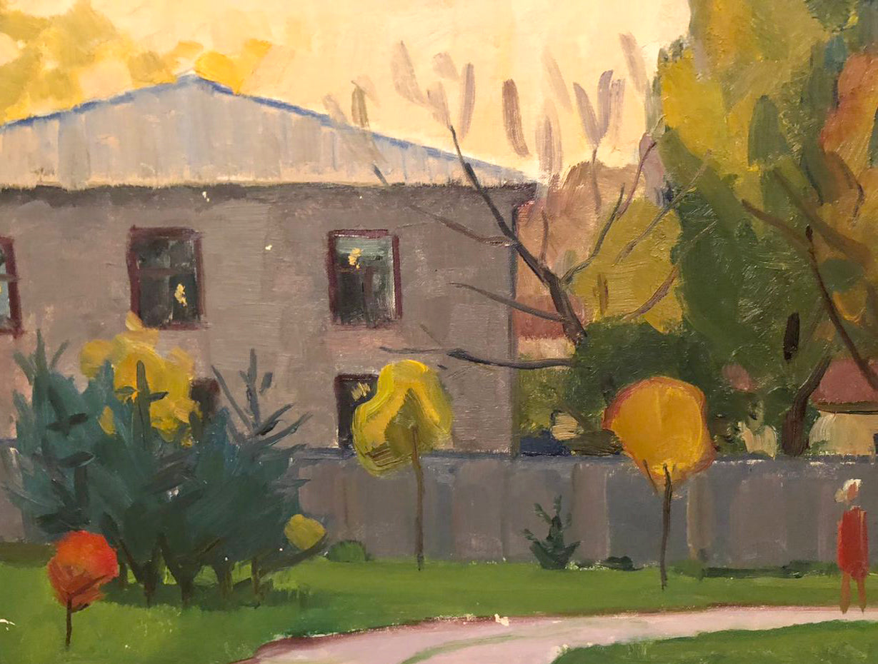 Oil painting Autumn soon Khrustalenko Nikolai Alexandrovich