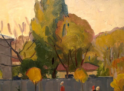 Oil painting Autumn soon Khrustalenko Nikolai Alexandrovich