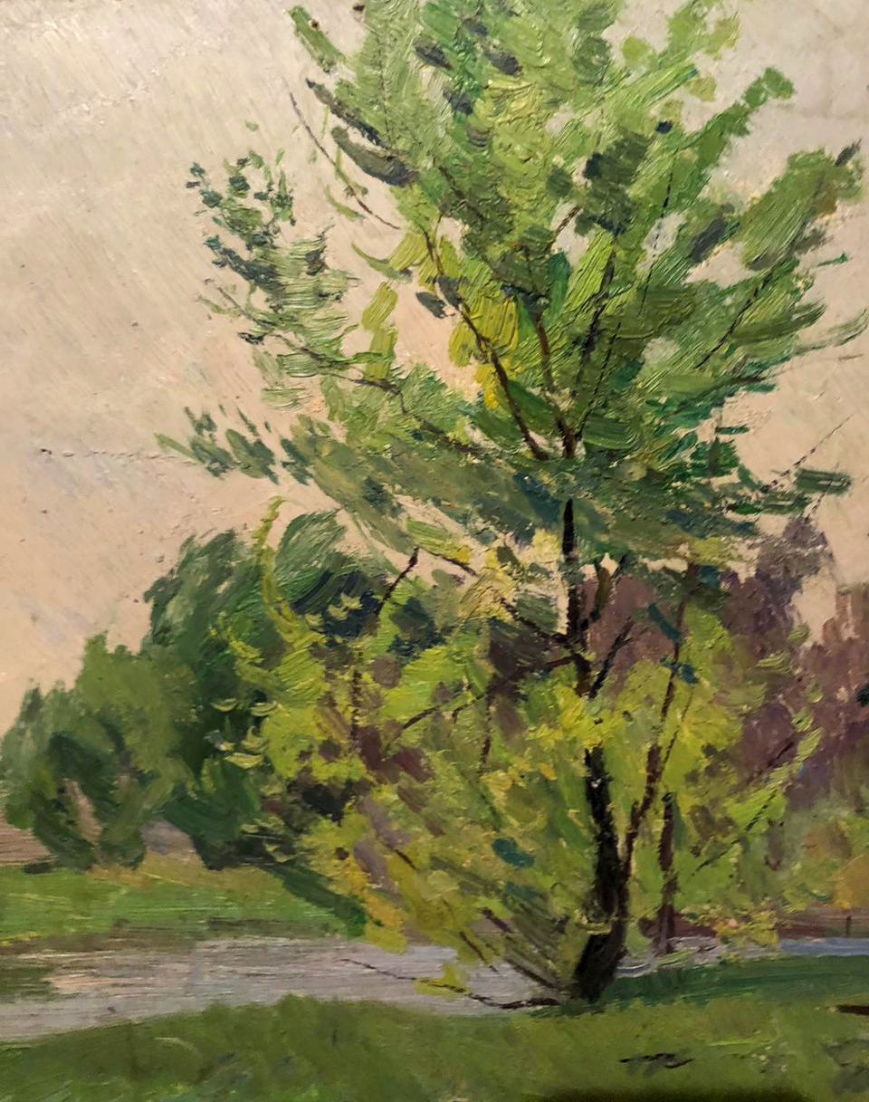 Oil painting Summer day Kogan-Shats Matvey Borisovich